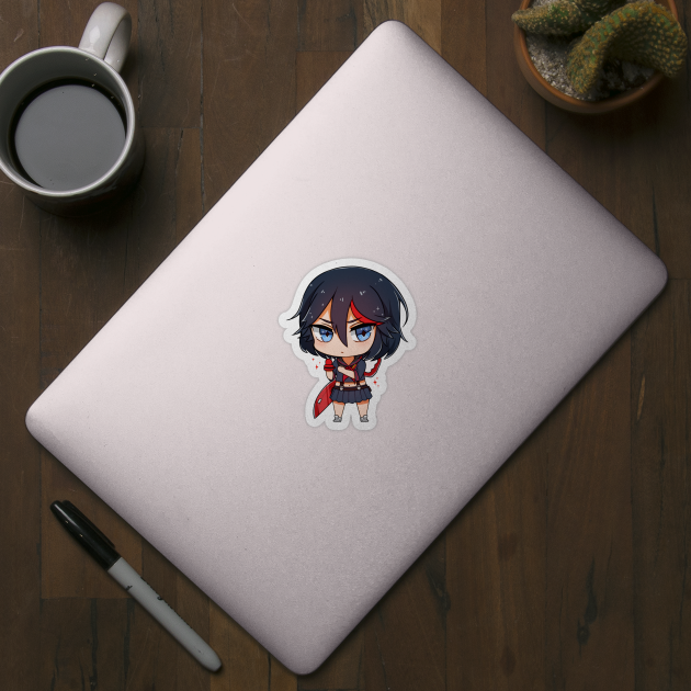 Chibi Matoi Ryuko by Eggswithbenefits